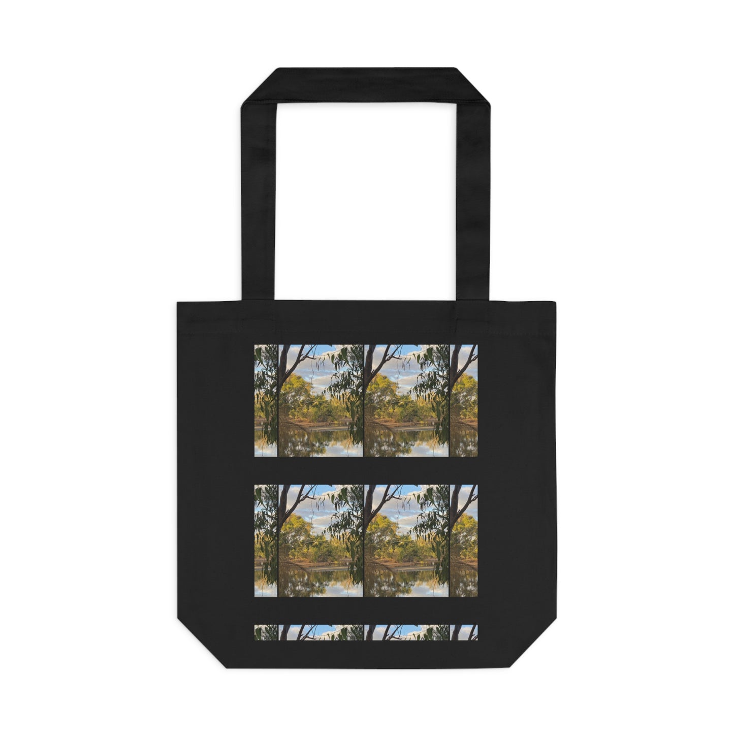 402 Tote Bag - Tomato Lake Western Australia Family Magical Place Childhood Memories