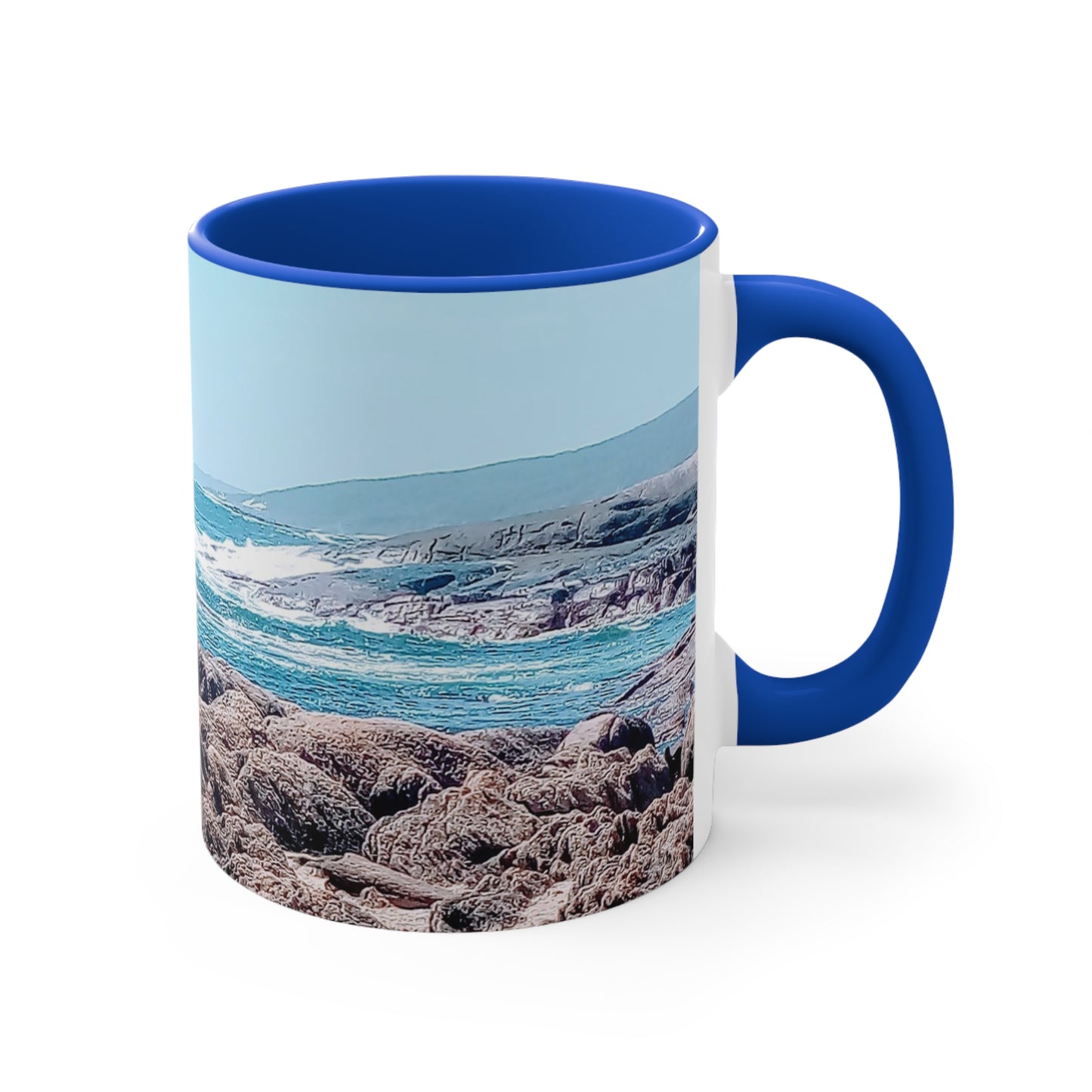 800- Mug -   Ocean Personalities Cup, 11oz