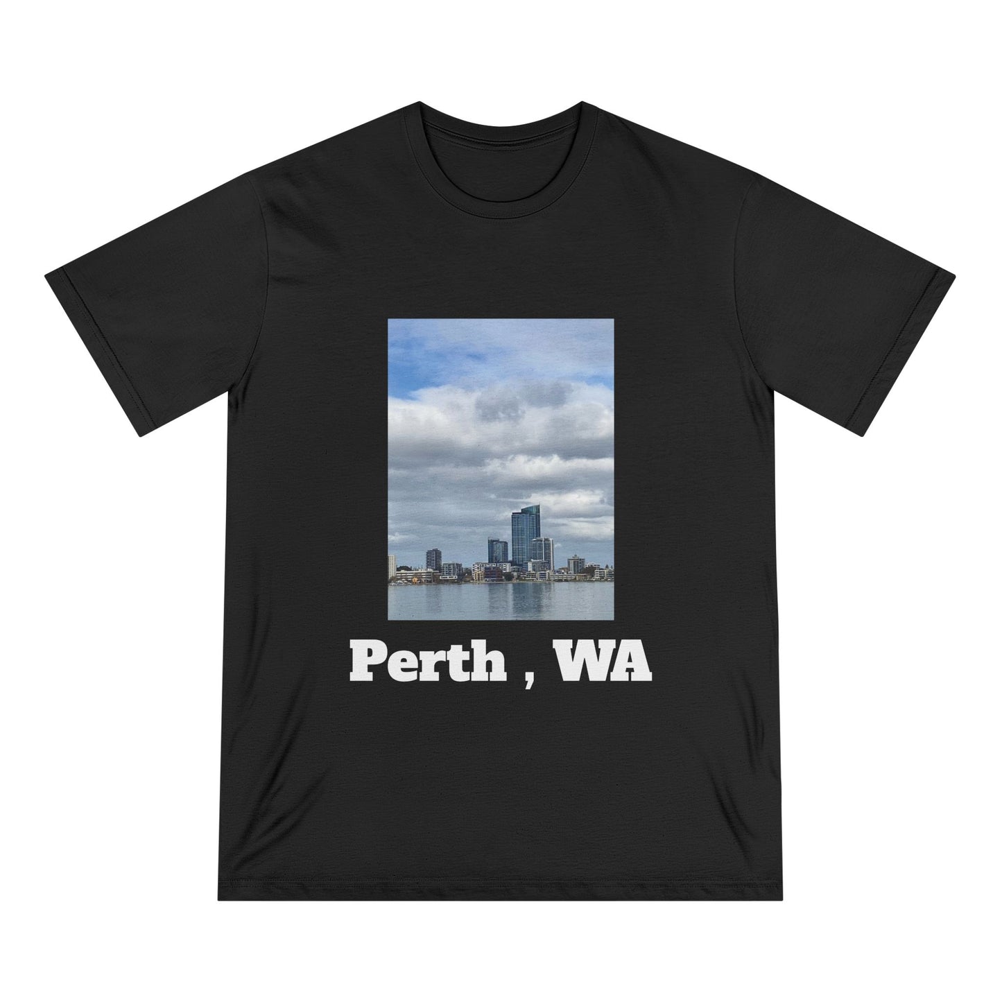 306 T-Shirt - Perth, Western Australia Swan River Organic Staple