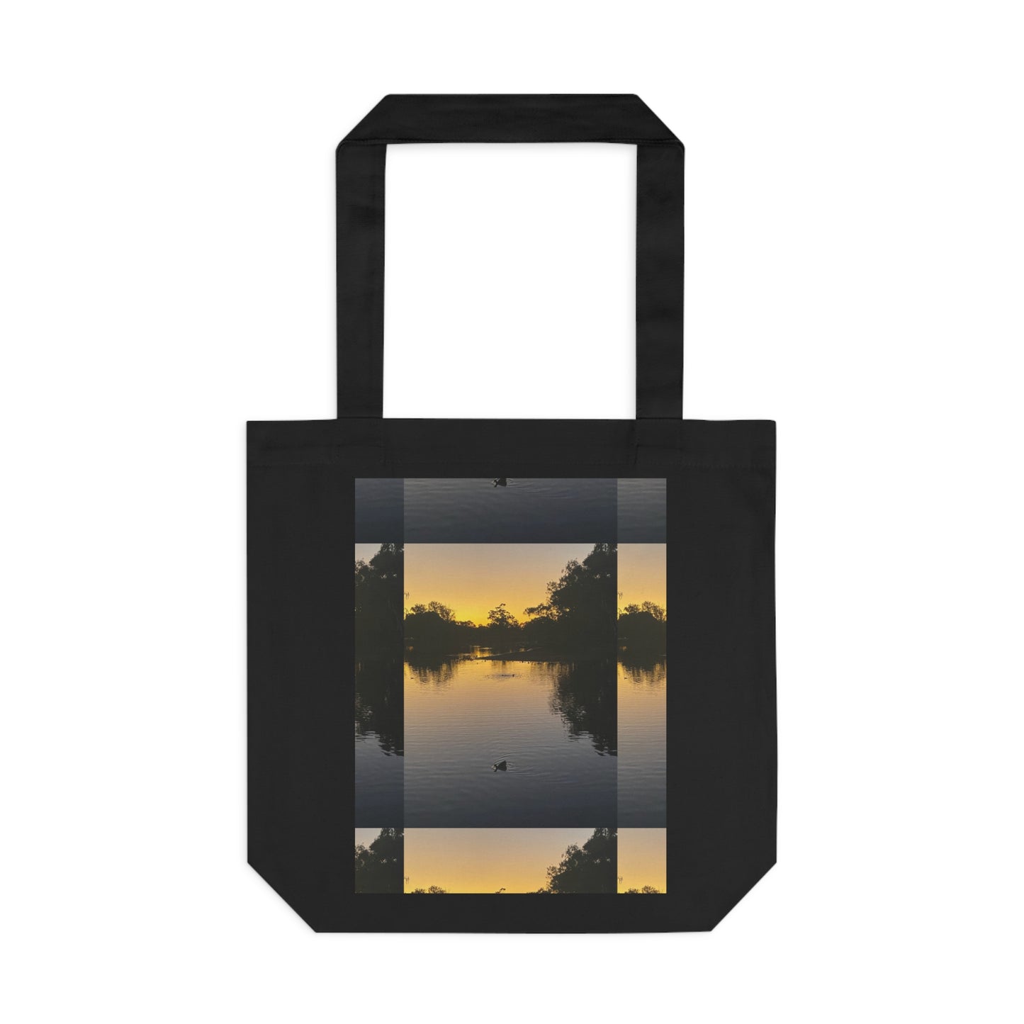 403 Cotton Tote Bag - Sunset at Tomato Lake Western Australia