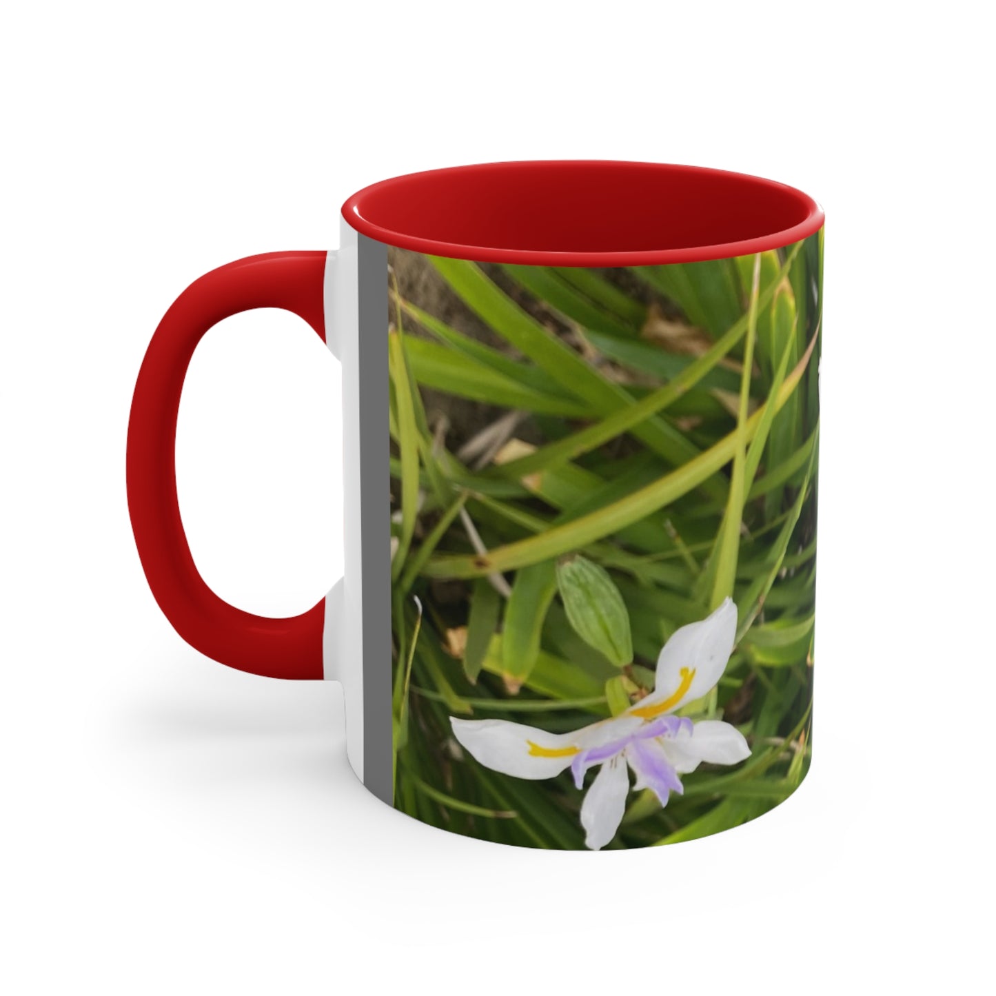 800- Mug - Colorful Accent 11oz - I Love You, You Are Beautiful & Sweet as Flowers