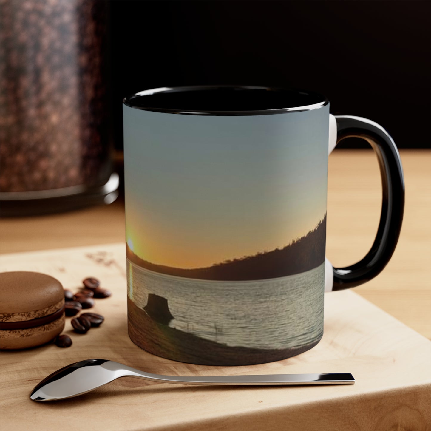 800- Potters Gorge  Sunset Western Australia  Cup, 11oz