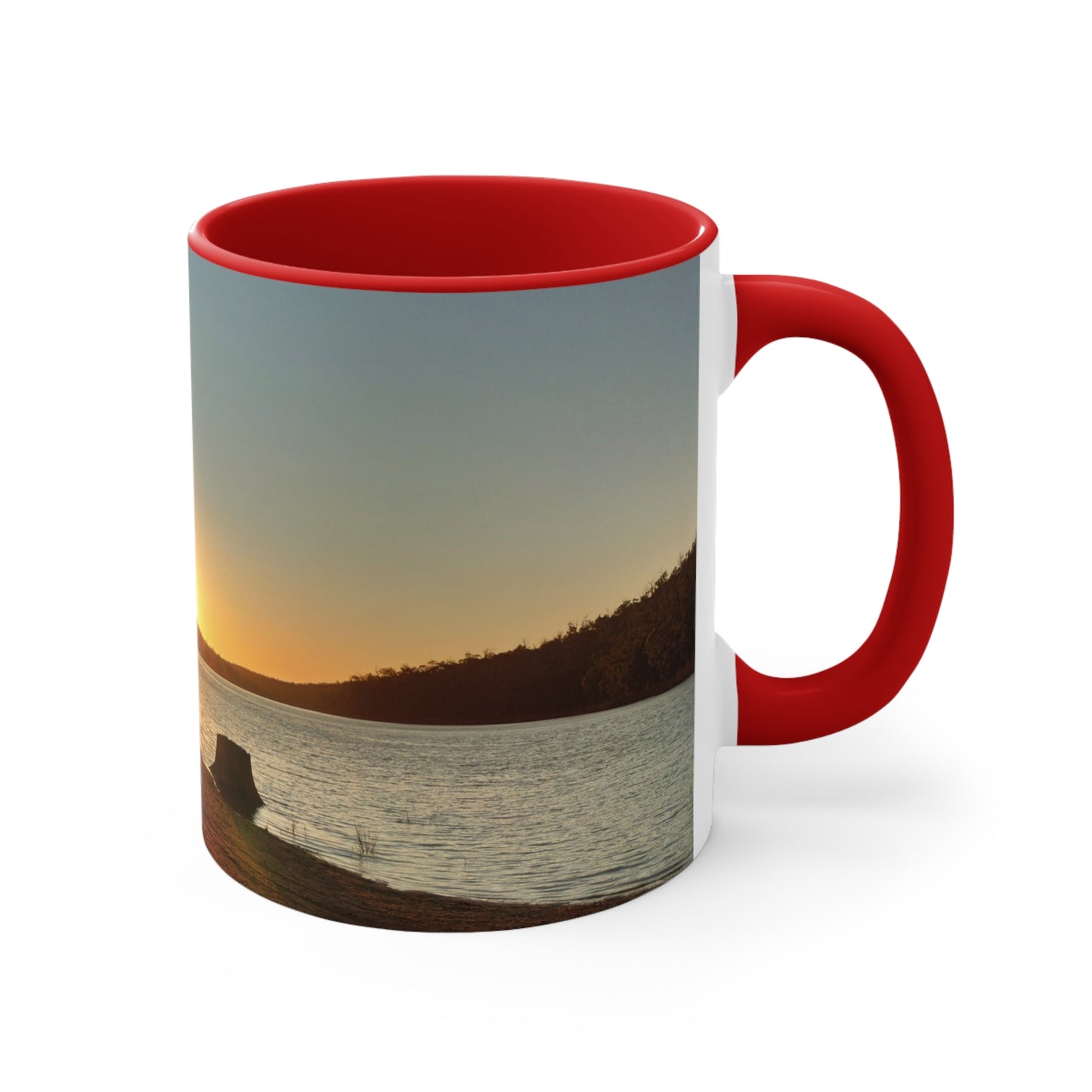 C004 Mug - Colorful Potters Gorge Sunset  Western Australia 11oz