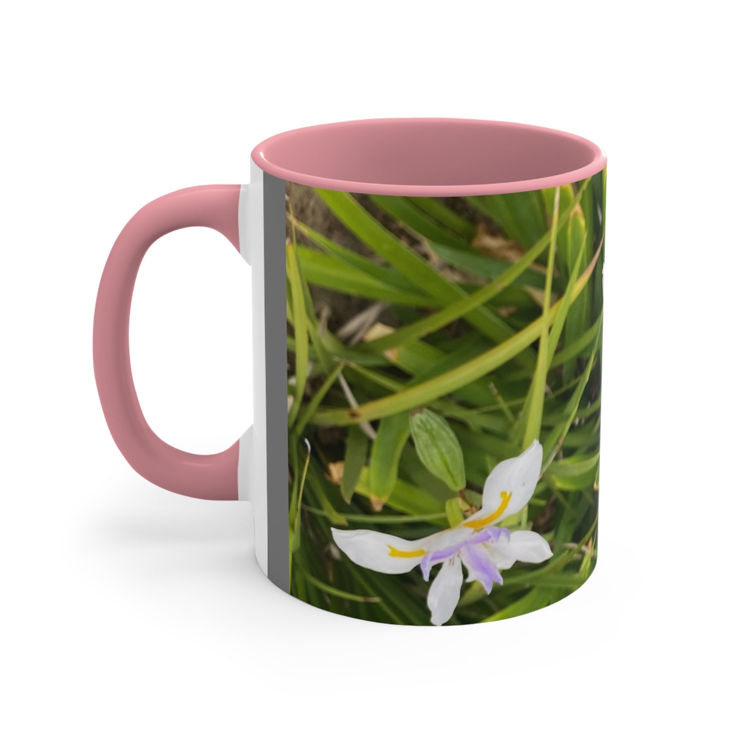 800- Mug - Colorful Accent 11oz - I Love You, You Are Beautiful & Sweet as Flowers