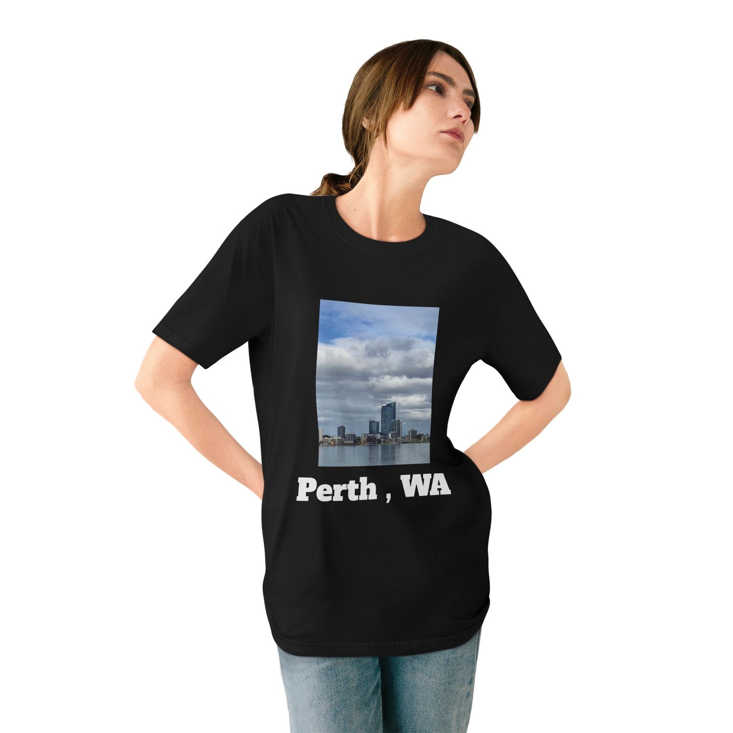 306 T-Shirt - Perth, Western Australia Swan River Organic Staple