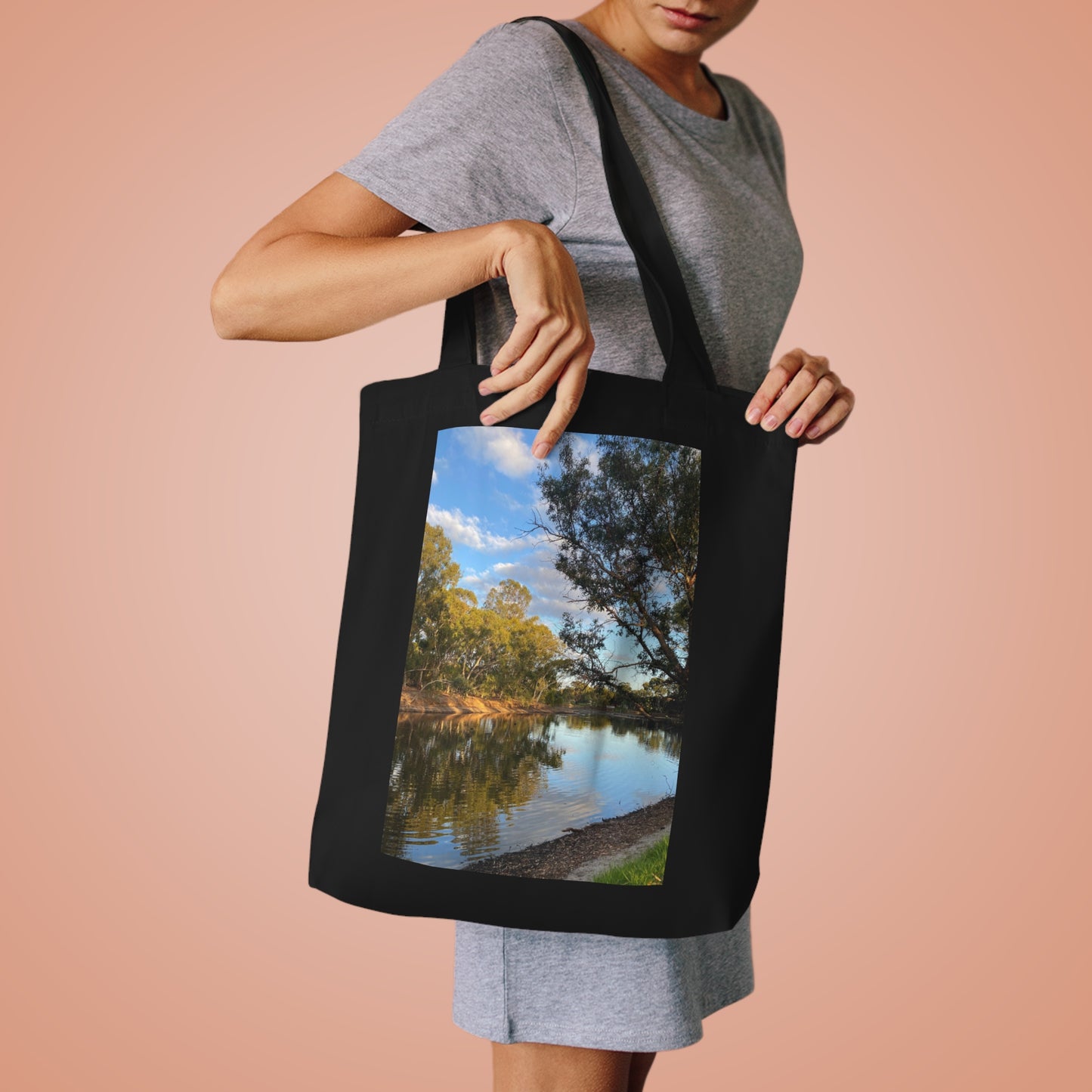 405 Tomato Lake- Michelle66637 I am Shelly - Tomato Lake, Western Australia Cotton Tote Bag