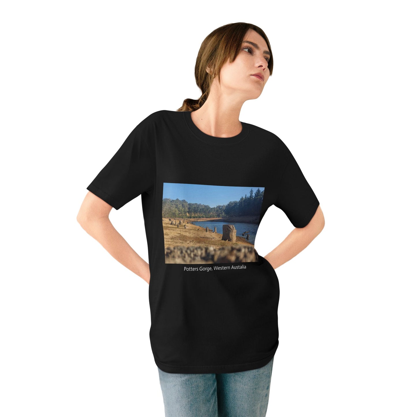 302 Potters Gorge , Western Australia Organic Staple T-shirt