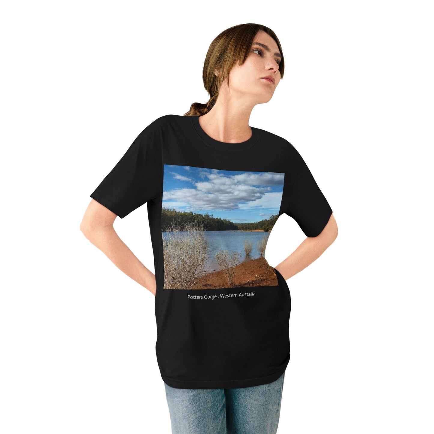 304 Potters Gorge , Western Australia Organic Staple T-shirt