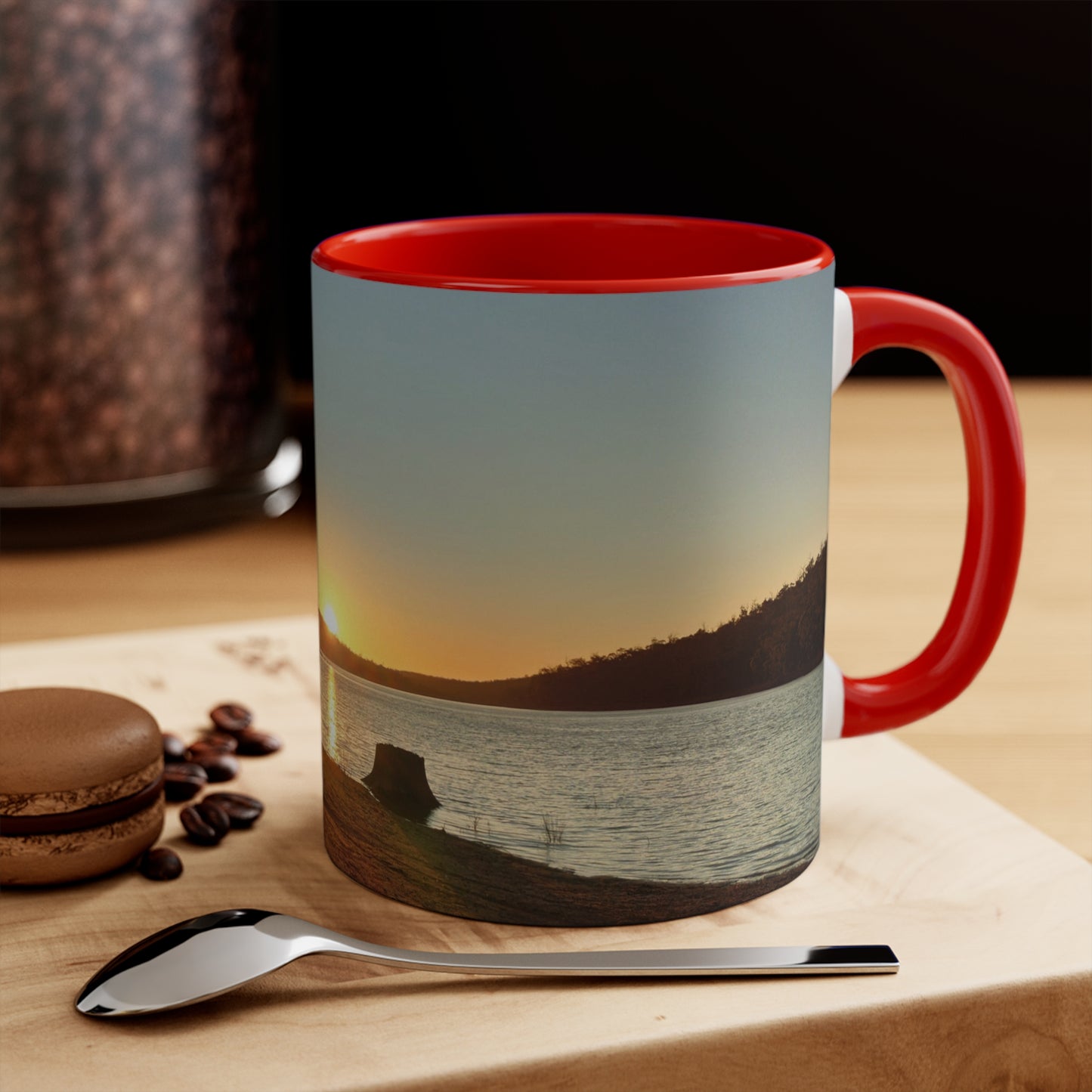 C004 Mug - Colorful Potters Gorge Sunset  Western Australia 11oz