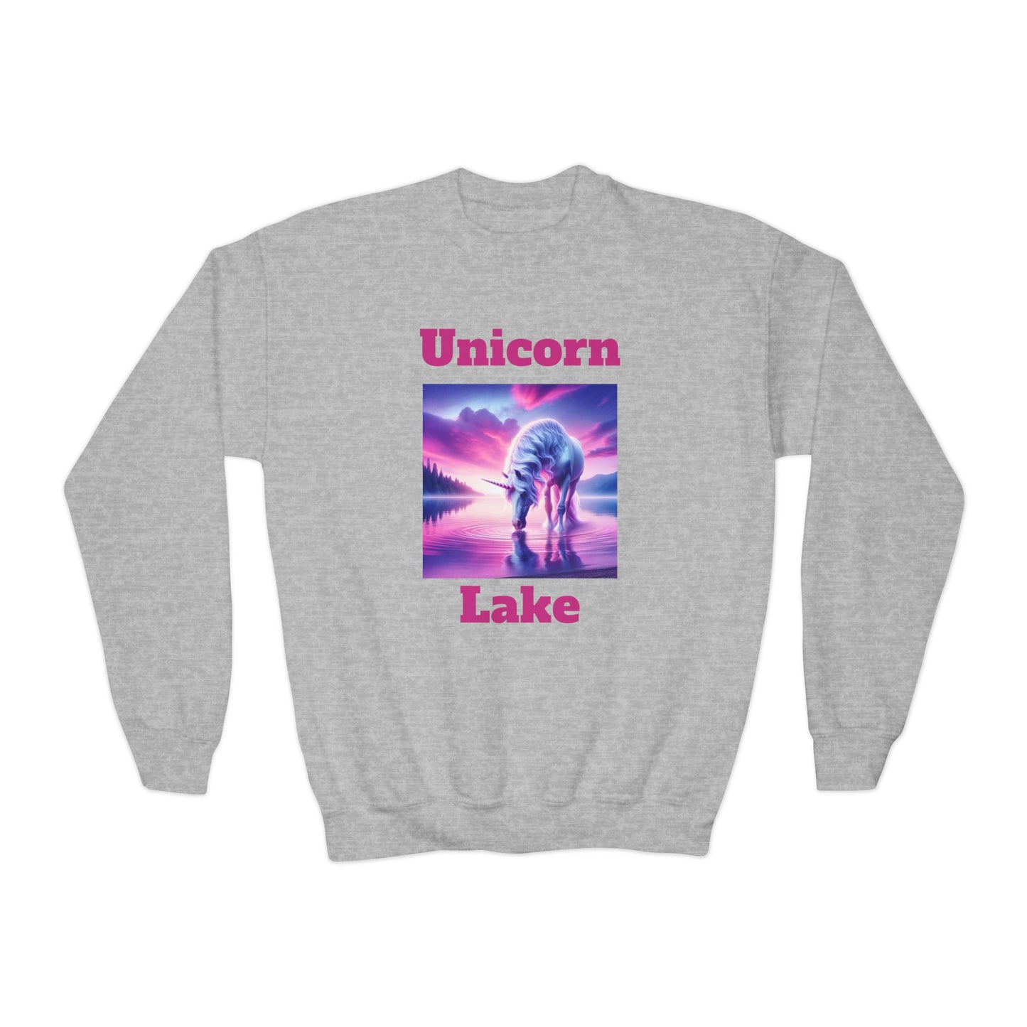 K000 Youth Sweatshirt - Unicorn Lake Design