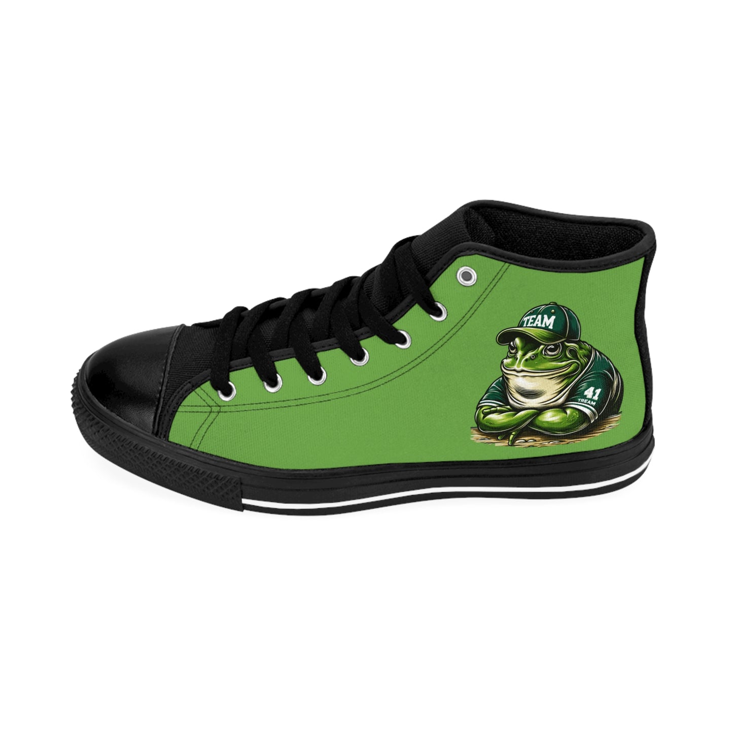 Sneakers - Team Frog Design - Bright & Fun Colors - Women's Classic