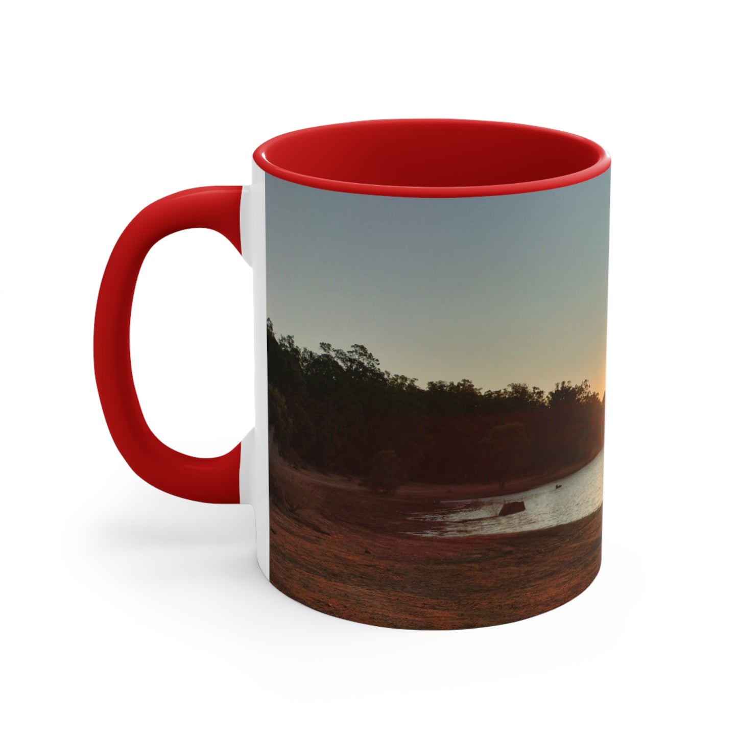 C004 Mug - Colorful Potters Gorge Sunset  Western Australia 11oz