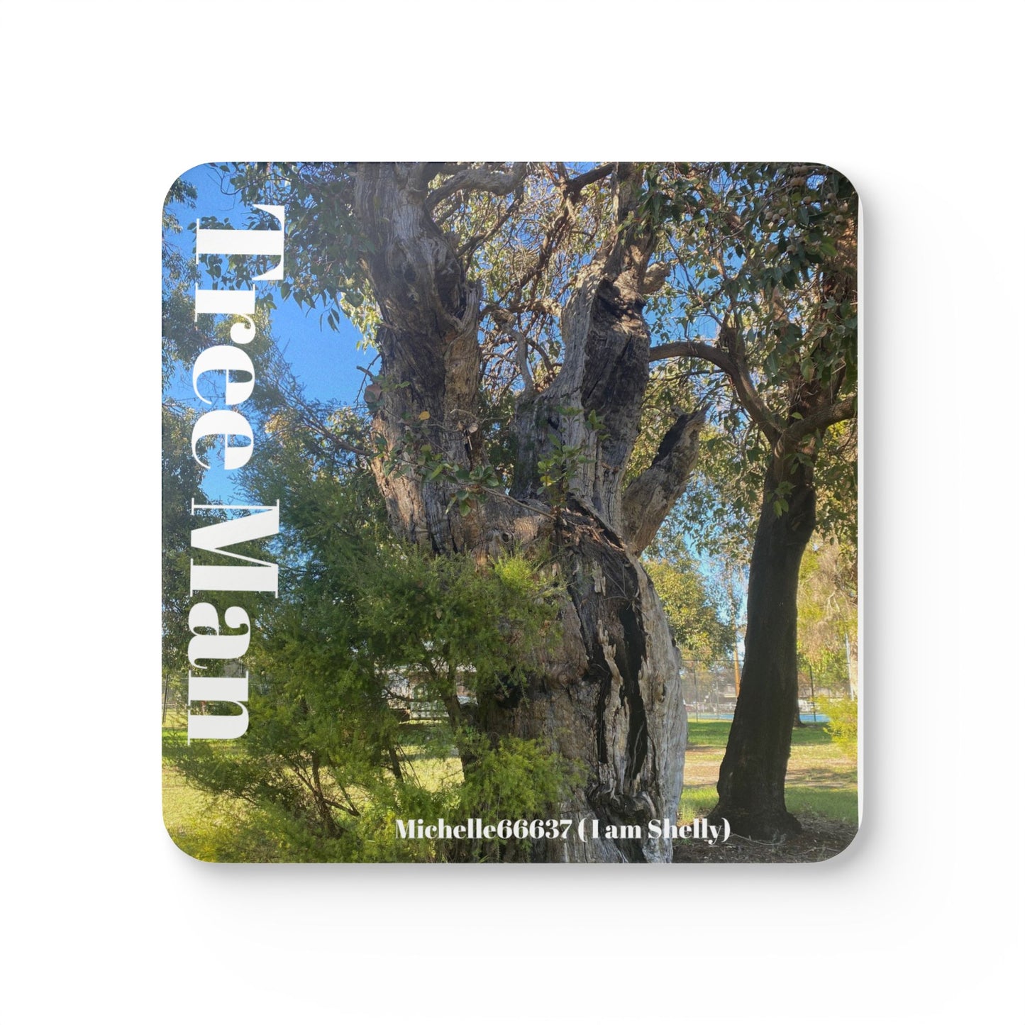 Tree Man , Western Australia  - Michelle66637 (I am Shelly) Corkwood Coaster Set