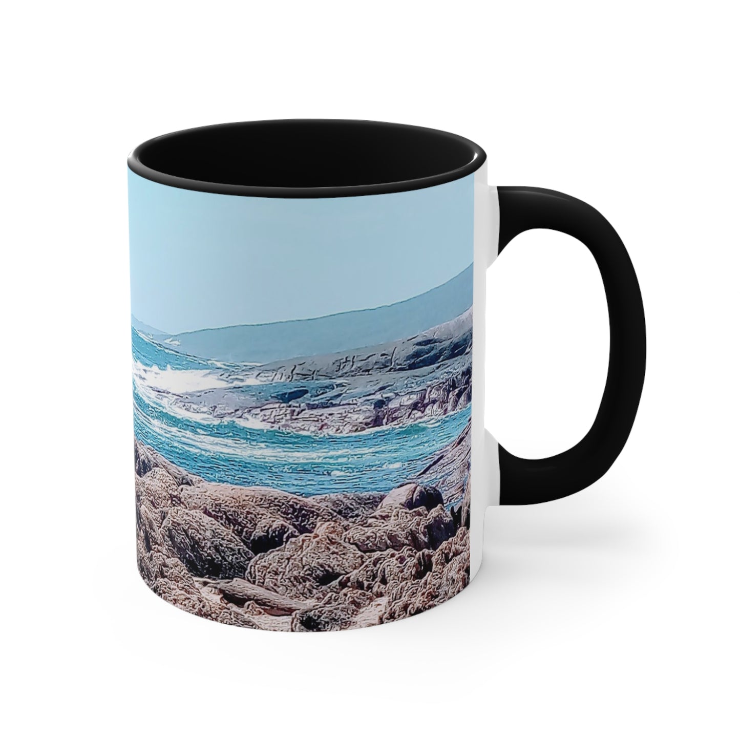 800- Mug -   Ocean Personalities Cup, 11oz